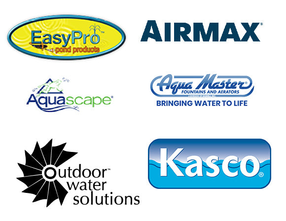 Retail seller of all AirMax, EasyPro, AquaScape, AquaMaster, Kasco, and Outdoor Water Solutions products. Products such as fountains, water circulators, pond kits, and water treatment supplies.
