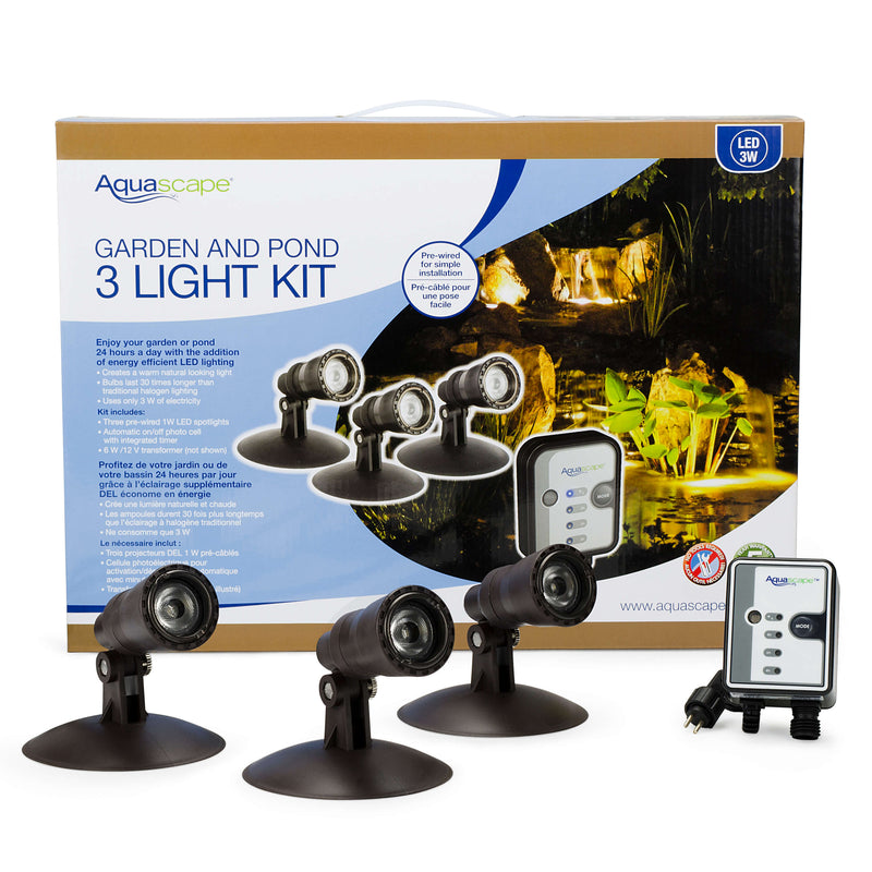 AquaScape 3 Light LED Spotlight Kit