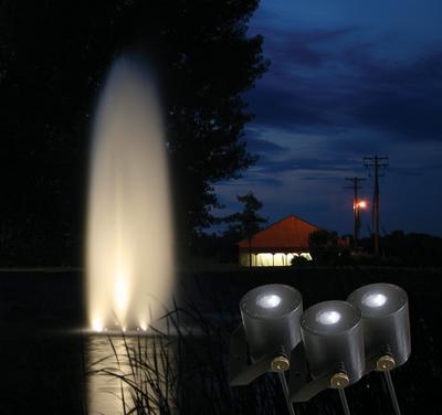 Kasco Fountain LED White Light Package