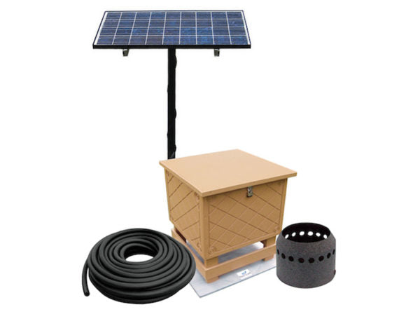 OWS Solar Pond Aerator SB-1 with Battery Back Up