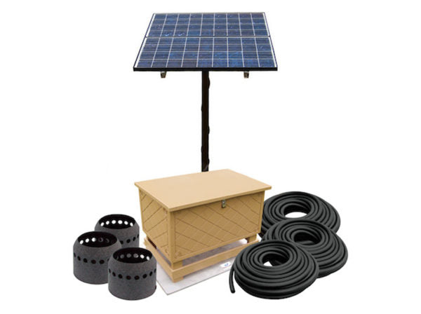 OWS Solar Pond Aerator SB-3 with Battery Back Up