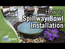 AquaScape Spillway Bowl and Basin Landscape Fountain Kit